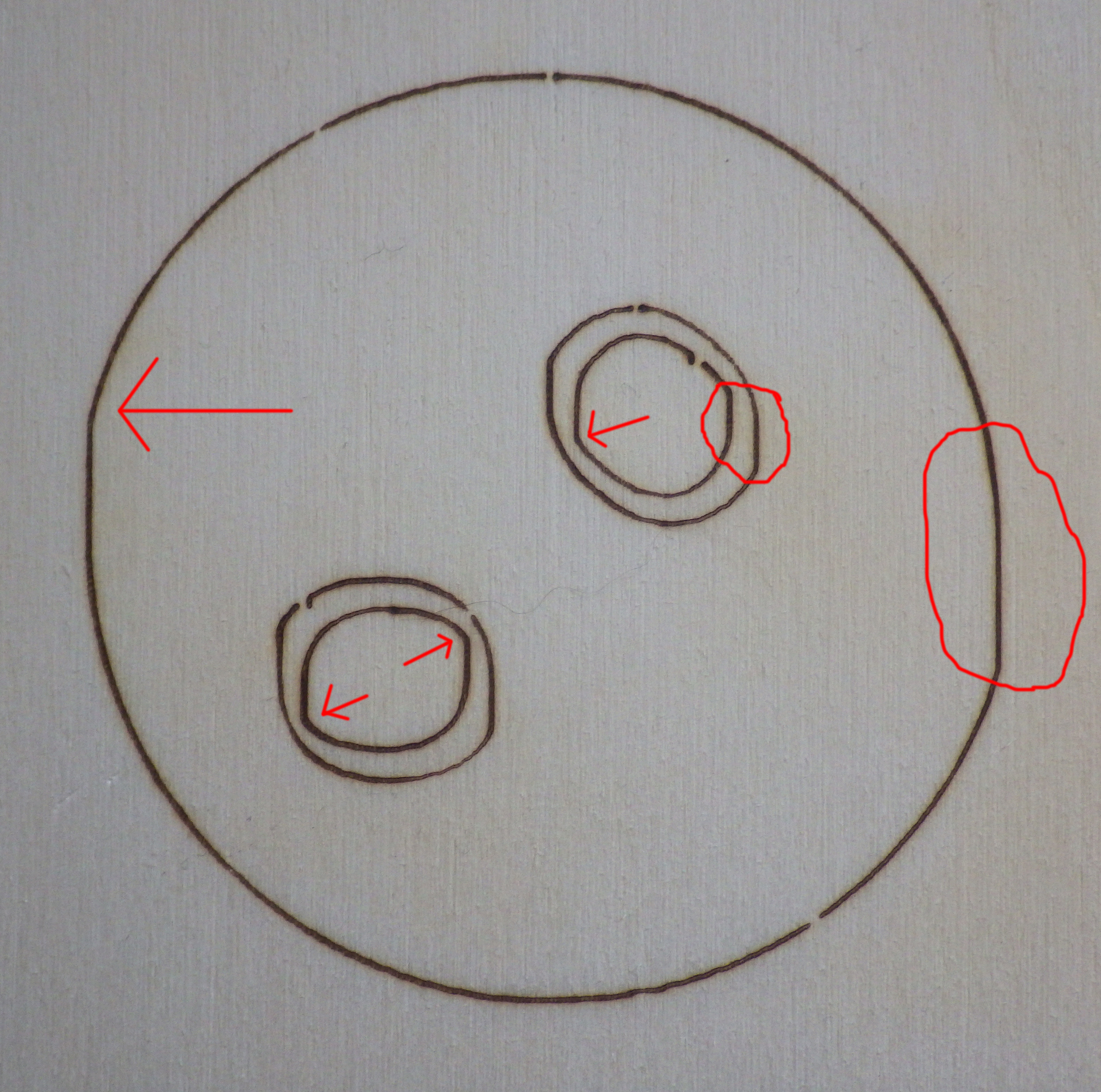 圆弧雕刻时Y轴问题 #1257 圆弧雕刻时Y轴问题 #1257