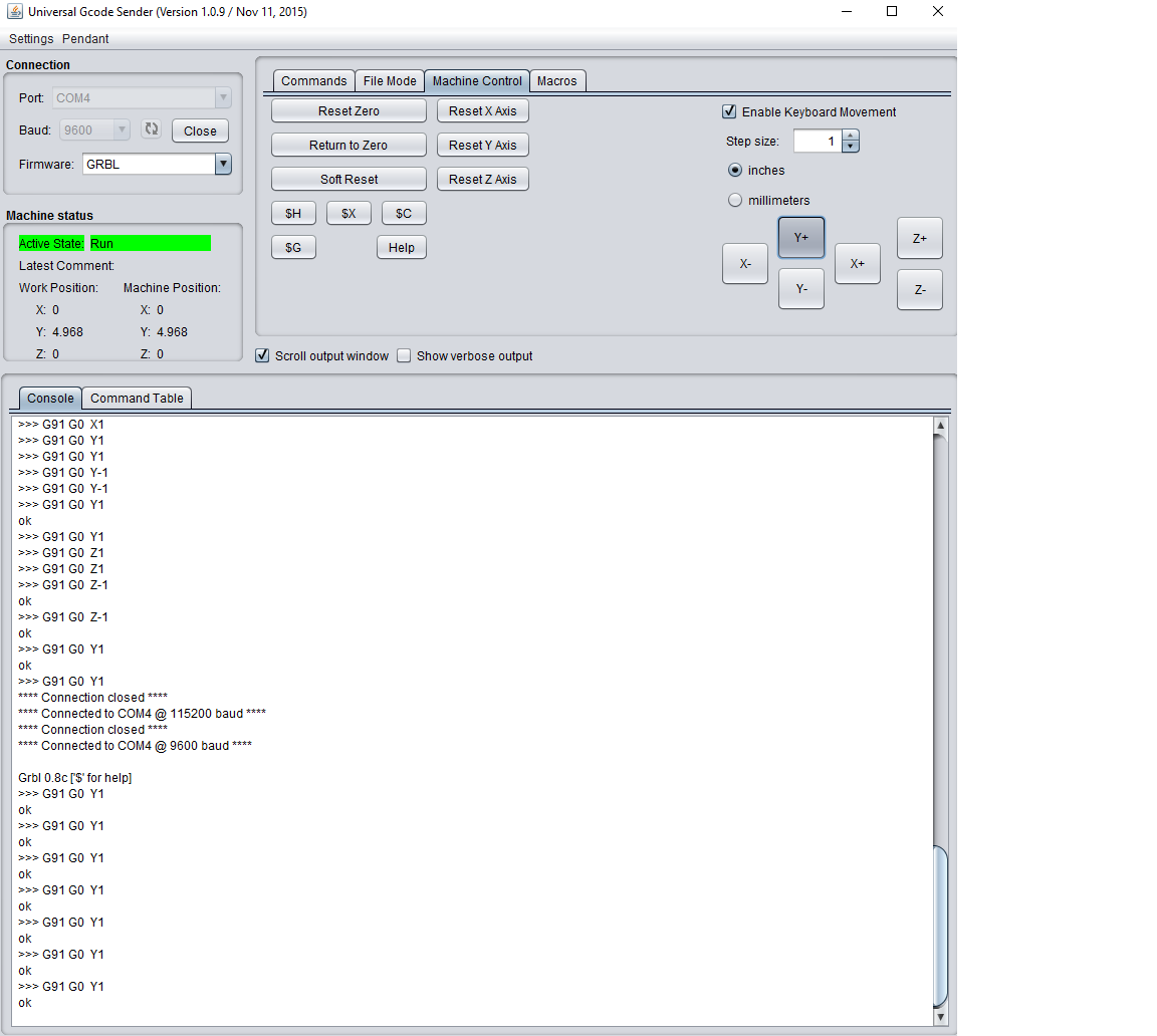 步进器不工作,其他一切似乎都有效 #1097 步进器不工作,其他一切似乎都有效 #1097