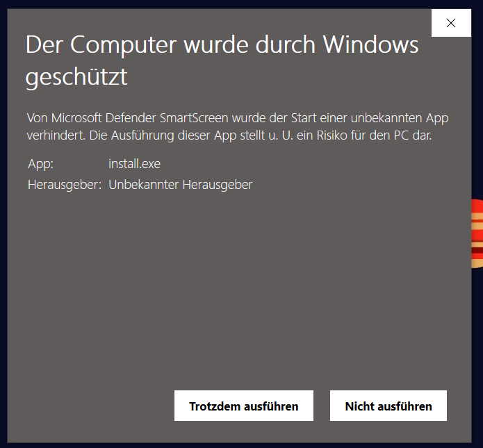 Windows Defender 标记的安装程序 #1030 Windows Defender 标记的安装程序 #1030
