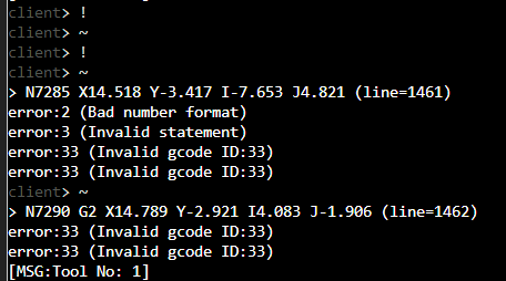Feedhold 然后恢复给出错误 33 #296 Feedhold 然后恢复给出错误 33 #296