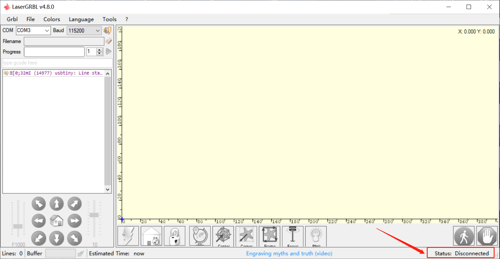 TinyUSB 连接 LaserGRBL v4.8.0 失败 #1150 TinyUSB 连接 LaserGRBL v4.8.0 失败 #1150