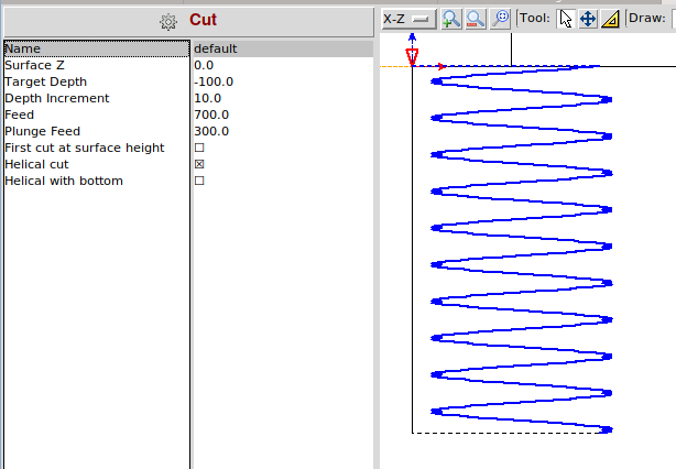 添加对螺旋切削/坡道插铣的支持 #590 添加对螺旋切削/坡道插铣的支持 #590