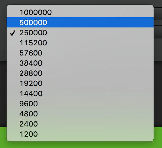 更高的串行波特率和 GUI 问题 #159 更高的串行波特率和 GUI 问题 #159