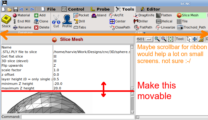 拟议的 UI 更改 #1057
