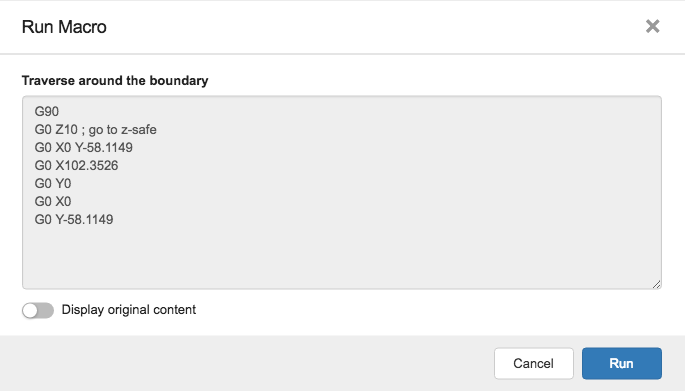 在实际加工之前进行周界追踪的功能请求/查询。 #136 在实际加工之前进行周界追踪的功能请求/查询。 #136