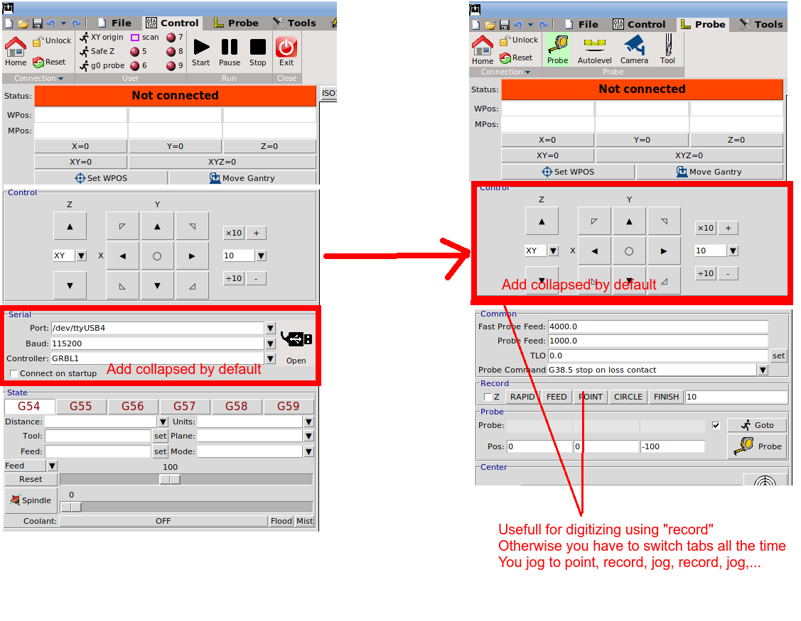 拟议的 UI 更改 #1057