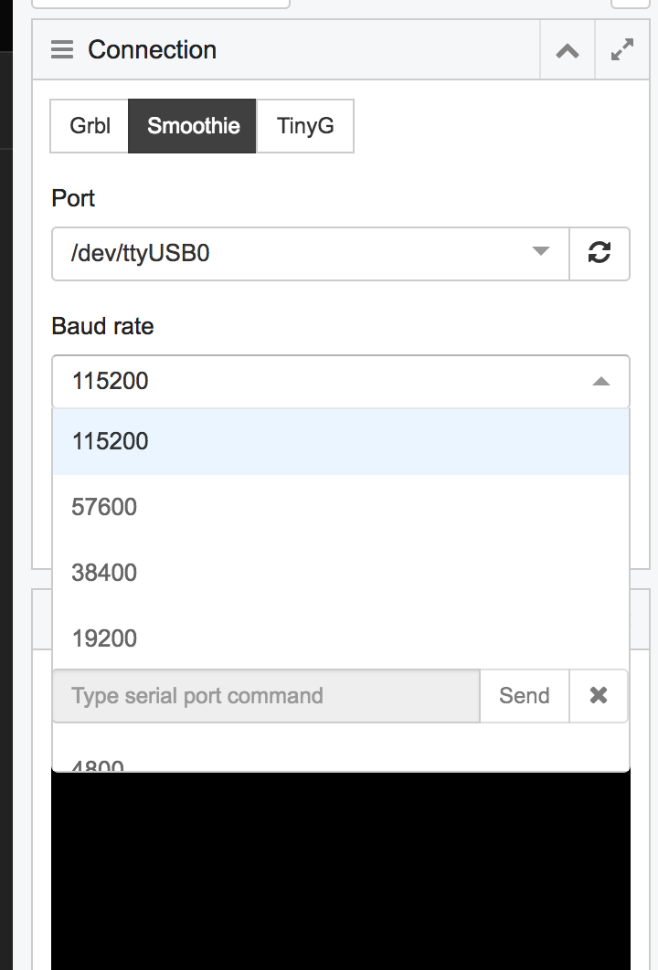 更高的串行波特率和 GUI 问题 #159 更高的串行波特率和 GUI 问题 #159