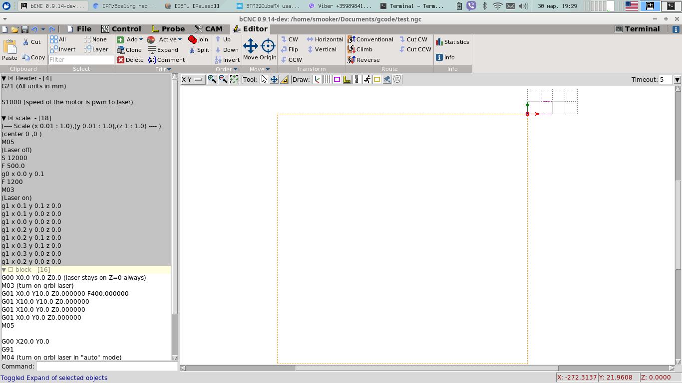 CAM/Scaling 取代 M 命令 #1200 CAM/Scaling 取代 M 命令 #1200