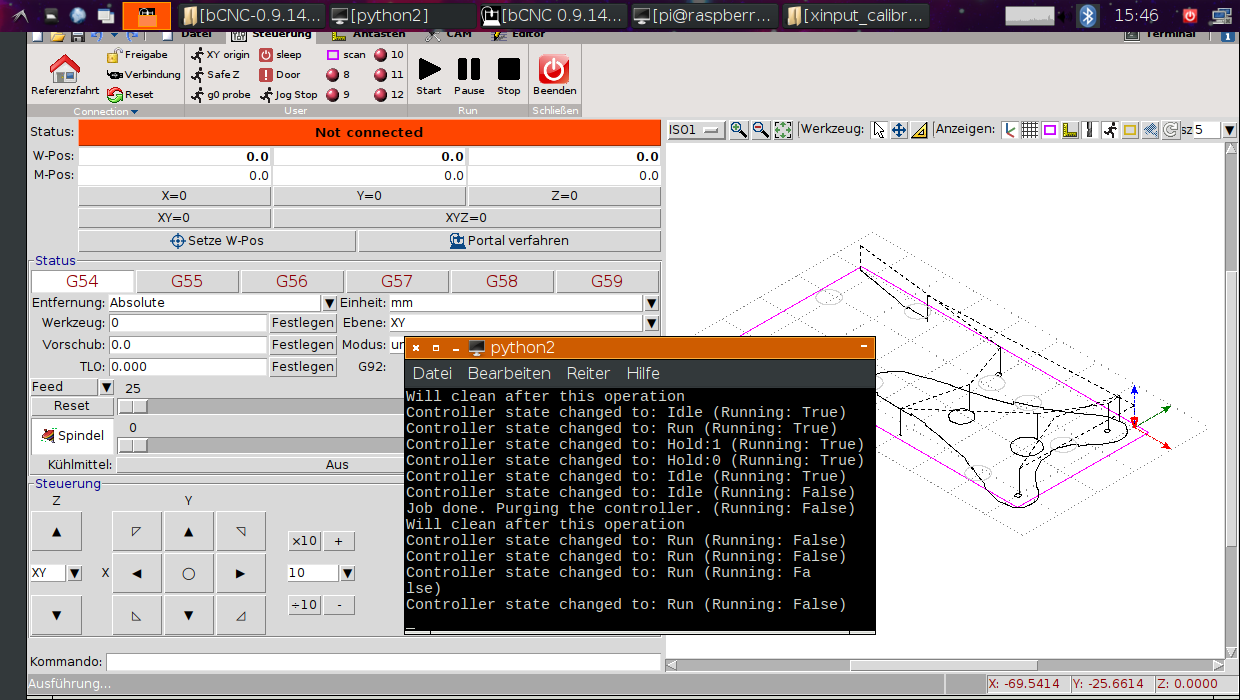 bCNC 卡在空闲模式 #1410 bCNC 卡在空闲模式 #1410