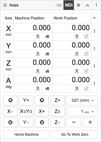 在主屏幕界面上将所有轴设置为零按钮而不是隐藏在子菜单中 #198