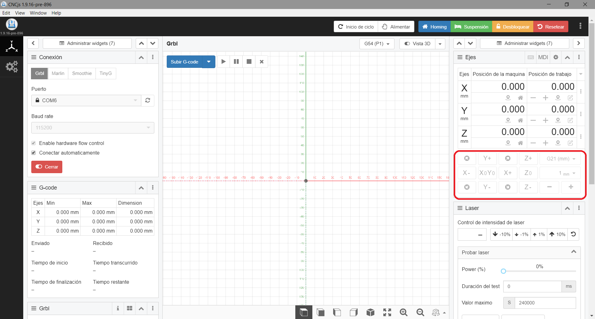 GRBL 0.9j 问题，无法激活按钮 #384