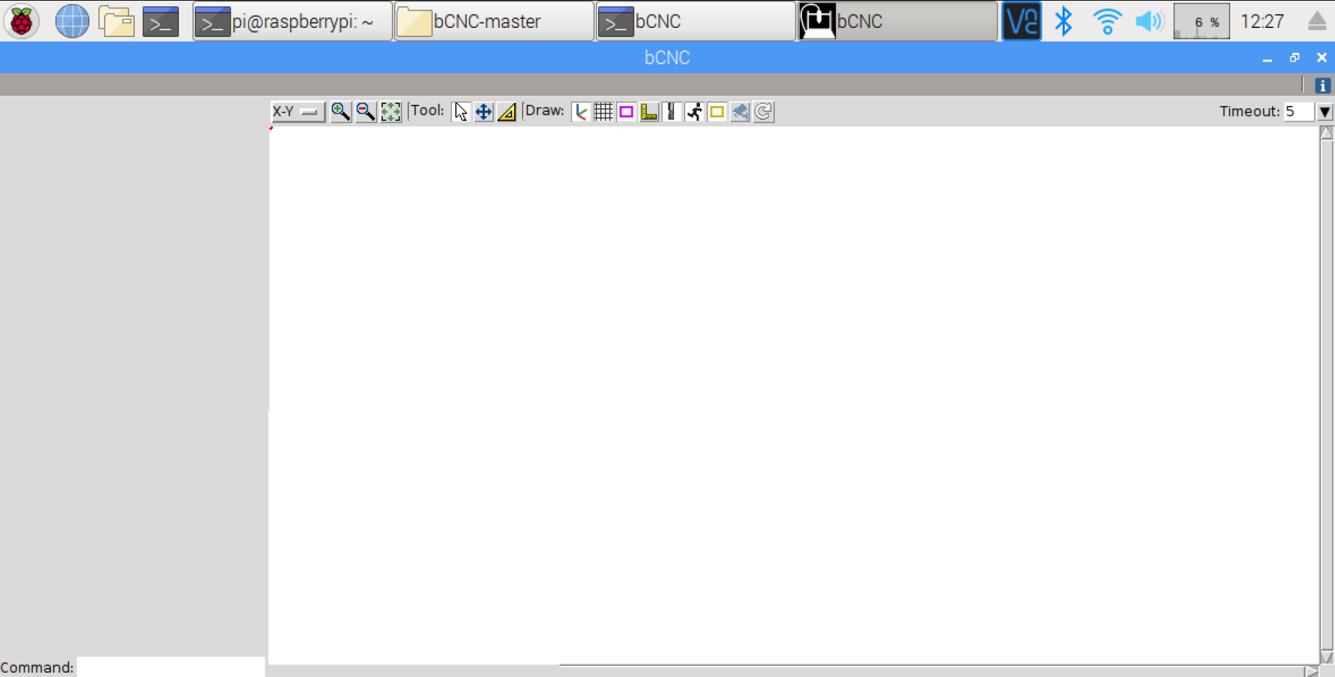 Raspberry bCNC 挂起 #1048