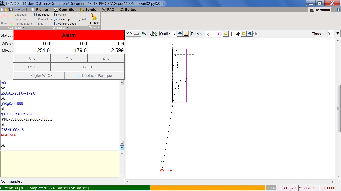报警 4，换刀 #1517