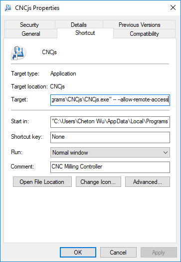 CNCjs 桌面应用程序也是远程访问的服务器吗？ #406