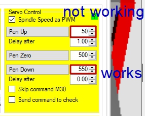 主轴速度作为 PWM 问题。起笔速度不起作用。落笔速度有效。 #191 主轴速度作为 PWM 问题。起笔速度不起作用。落笔速度有效。 #191