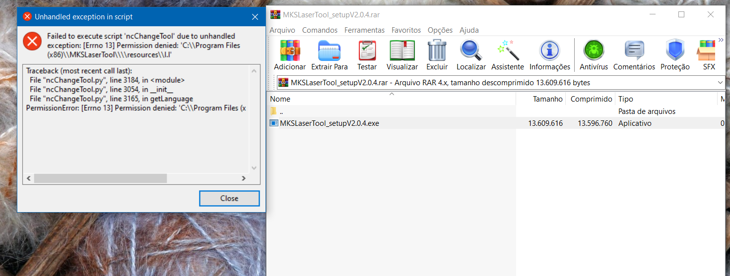 MKSLaserTool V2.04 执行脚本失败 #319 MKSLaserTool V2.04 执行脚本失败 #319
