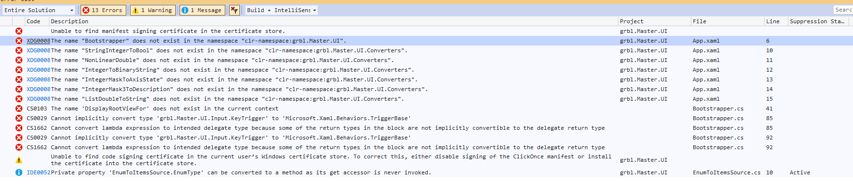 无法编译解决方法 #316 无法编译解决方法 #316