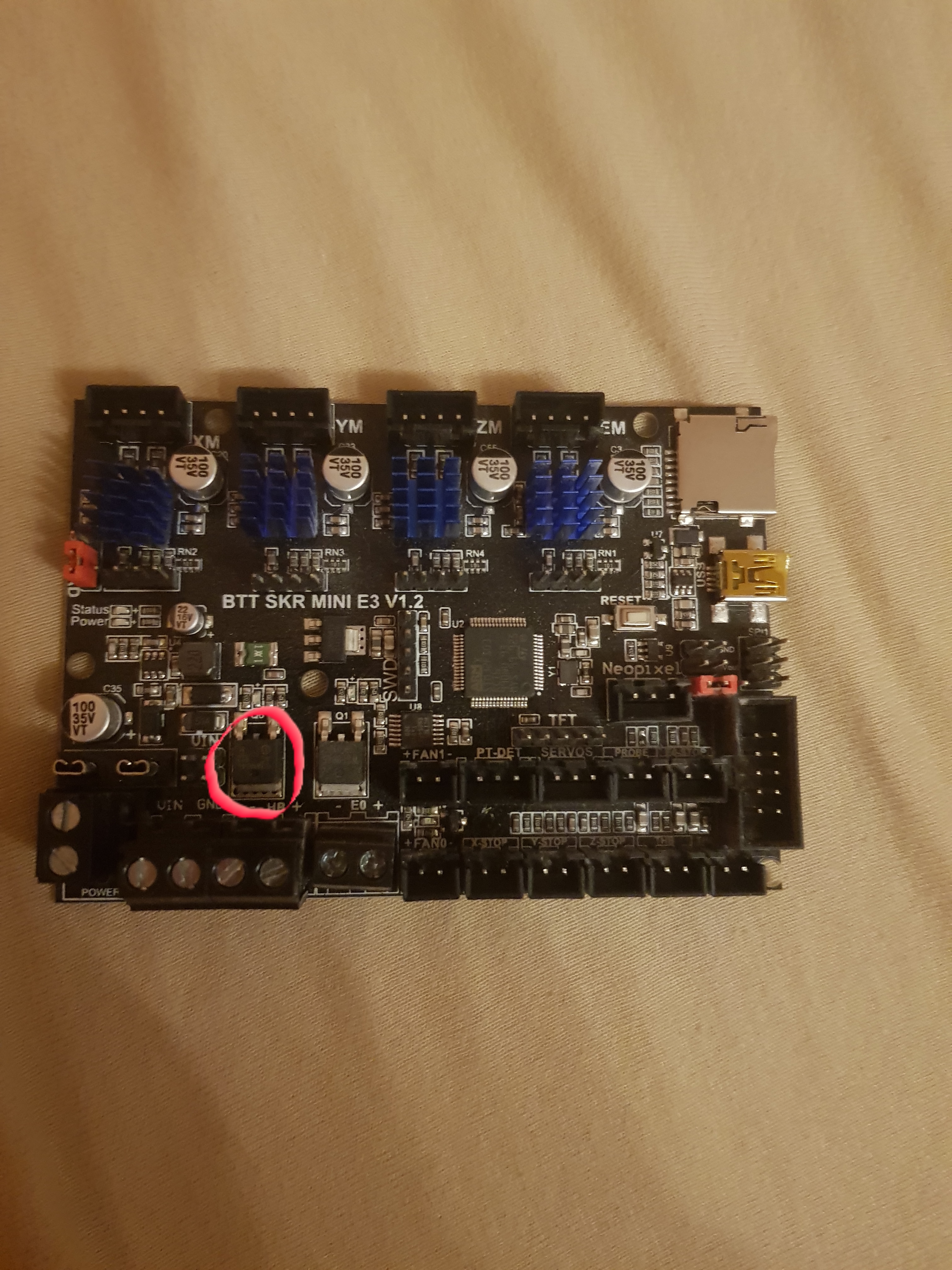 烧毁的MOSFET #204 烧毁的MOSFET #204