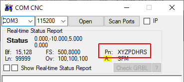 COM CNC菜单中的PN是什么意思? #305 COM CNC菜单中的PN是什么意思? #305