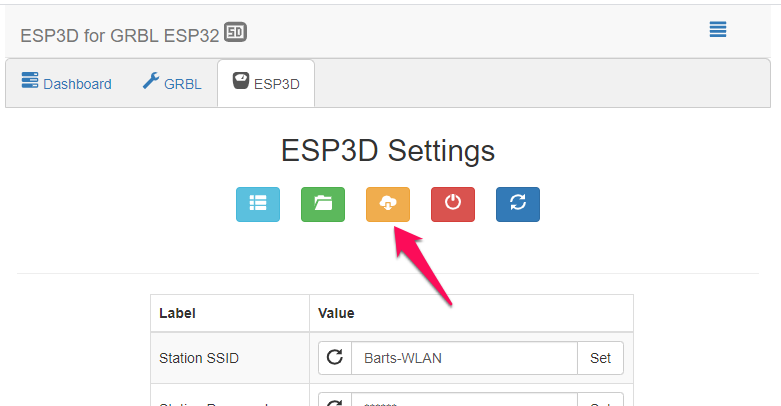 Grbl_ESP32 的 ESP3D Web 用户界面